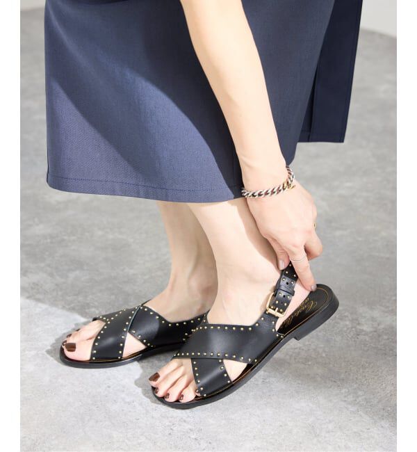 IENA「CASTELLANO/カステラーノ studs sandal サンダル MARIANNA VACCHETA」|サンダル|