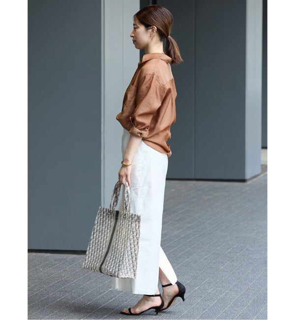 VERMEIL par iena「《追加予約》VERMEILモノグラム PVCトートバッグ」|トートバッグ|