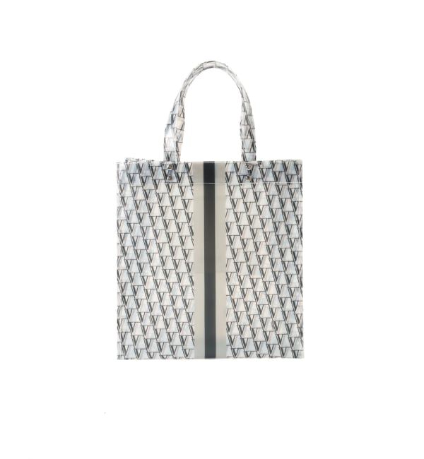 VERMEIL par iena「《追加予約》VERMEILモノグラム PVCトートバッグ」|トートバッグ|