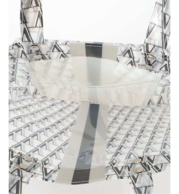 VERMEIL par iena「《追加予約》VERMEILモノグラム PVCトートバッグ」|トートバッグ|