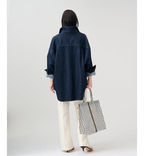 VERMEIL par iena「《追加予約》VERMEILモノグラム PVCトートバッグ」|トートバッグ|