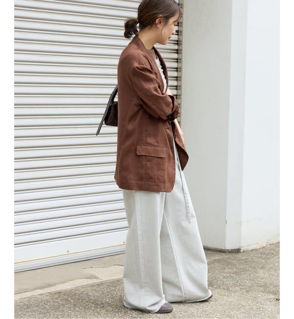 JOURNAL STANDARD「《追加2》リネン SB-2B ジャケット」|テーラードジャケット|