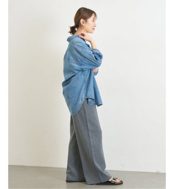 JOURNAL STANDARD「《WEB限定追加》ウォッシャブルTEXBRID ワイドパンツ」|その他|