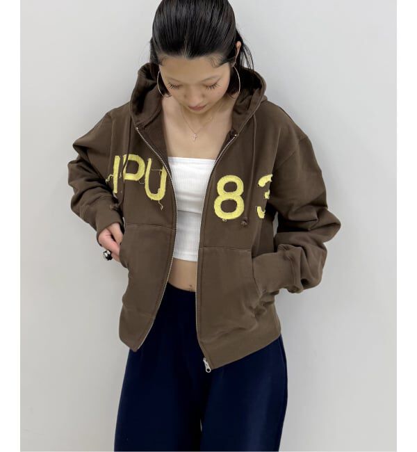 Oriens JOURNAL STANDARD「《追加2》IPU83 Flont Zip Hoodie」|パーカー|