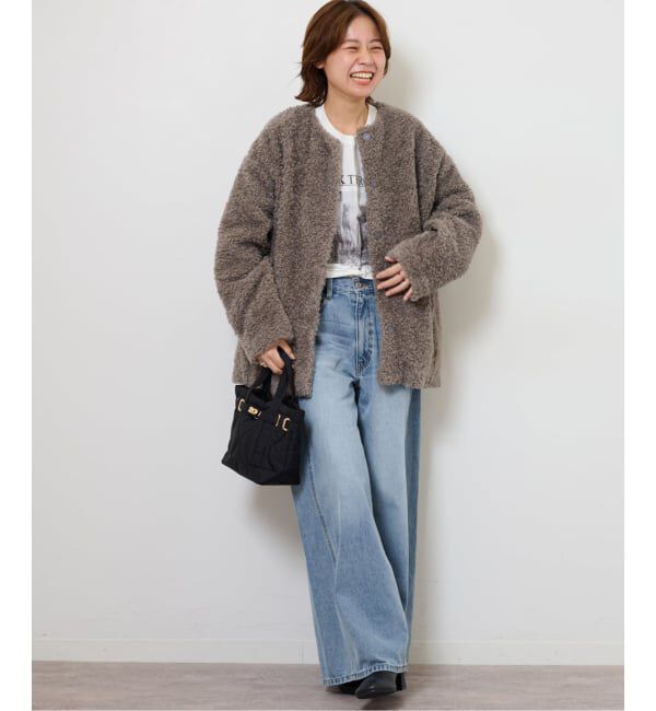 JOURNAL STANDARD relume「《追加》ボアカラーレスジャケット」|その他|