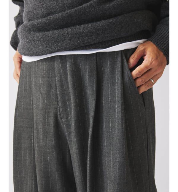 JOURNAL STANDARD relume「ヒールカット ルーズ ストライプ スラックス」|スラックス|
