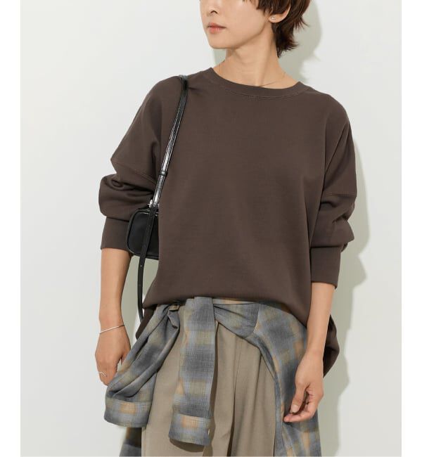 JOURNAL STANDARD relume「《追加3》オーバーサイズロングスウェット」|スウェット・ジャージ|ブラウン