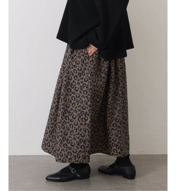 journal standard luxe「《追加》ダブルJQレオパ スカート」|スカート|