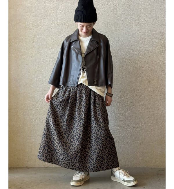 journal standard luxe「《追加》ダブルJQレオパ スカート」|スカート|