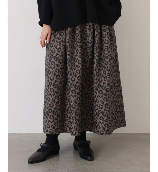 journal standard luxe「《追加》ダブルJQレオパ スカート」|スカート|