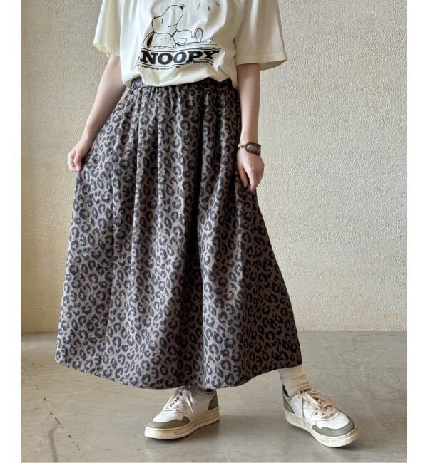 journal standard luxe「《追加》ダブルJQレオパ スカート」|スカート|