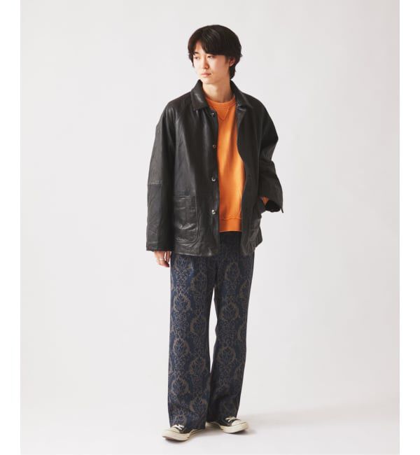 JOURNAL STANDARD relume「ゴートレザー カバーオール」|ライダースジャケット|