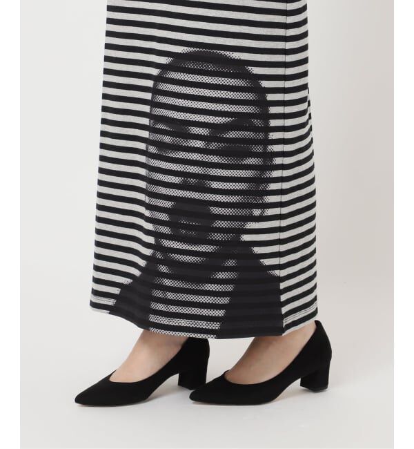 Oriens JOURNAL STANDARD「《追加4》ボーダープリントスカート」|スカート|