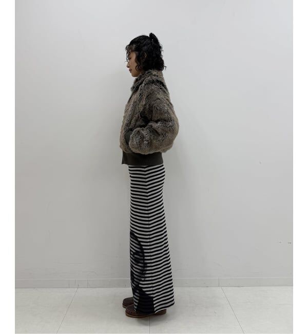 Oriens JOURNAL STANDARD「《追加4》ボーダープリントスカート」|スカート|