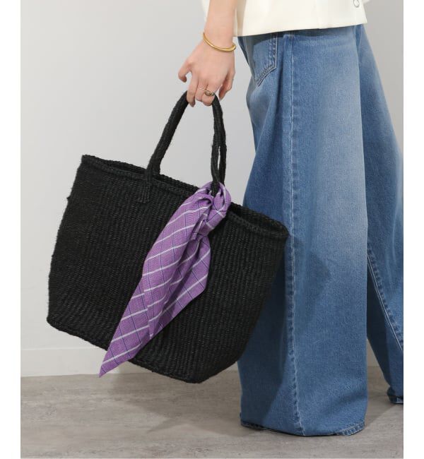 JOURNAL STANDARD relume「《予約》【MACHAKOS /マチャコス】 カゴTOTE BAG」|かごバッグ|ブラック