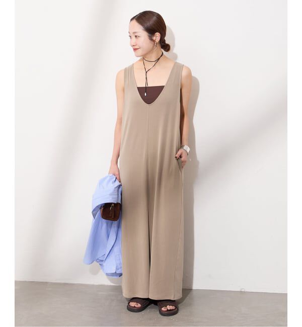 JOURNAL STANDARD「《予約》SANDWASH 2WAY Iライン ワンピース」|ワンピース|ベージュ