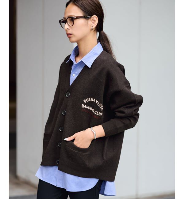 FRAMeWORK「≪追加≫St Johns 3rd club/セントジョンズサードクラブ カーディガン DANCE 2」|カーディガン|