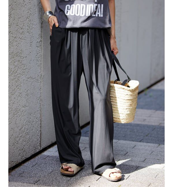 FRAMeWORK「≪追加予約≫UVカットクールジャージパンツ」|その他|