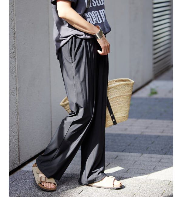 FRAMeWORK「≪追加予約≫UVカットクールジャージパンツ」|その他|