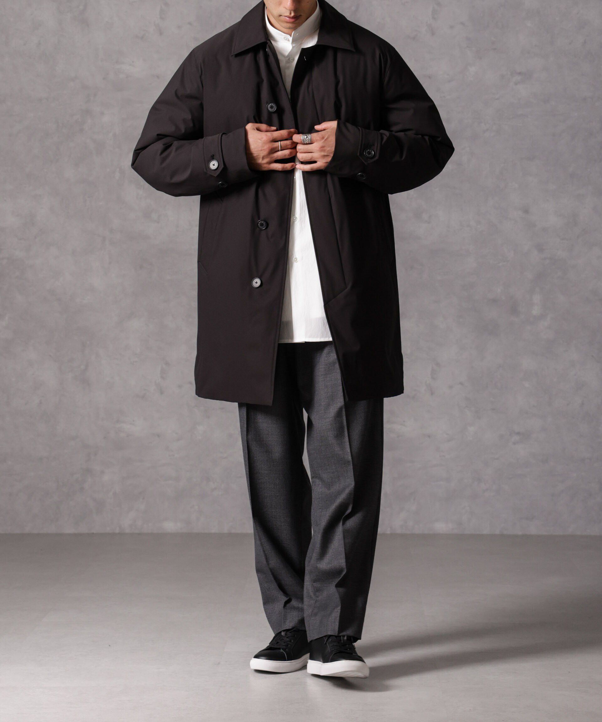 nano･universe「「西川ダウン(R)」ステンカラーダウン」|ダウン|