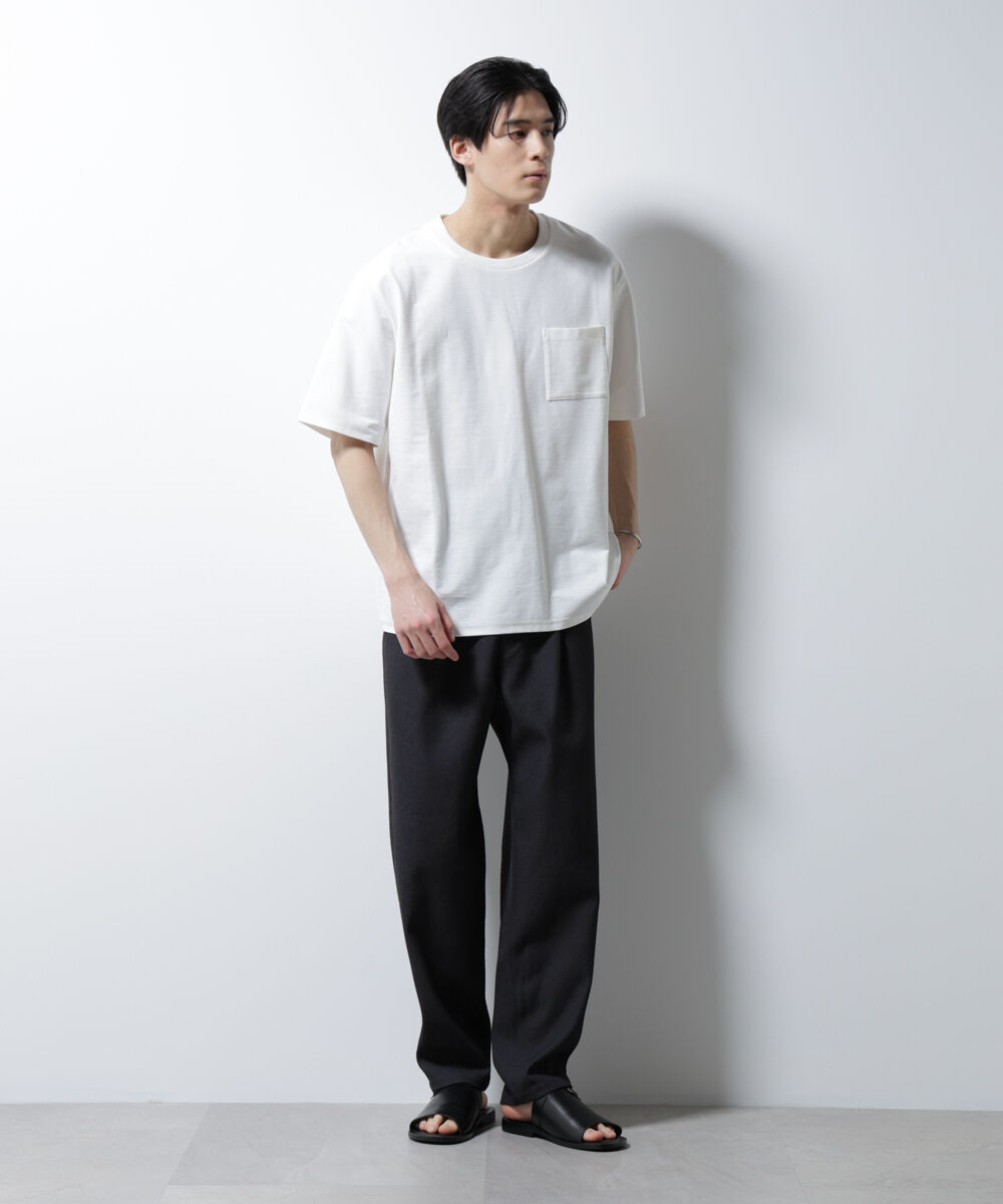 nano･universe「「MC」coveross(R)ツイル調 冷感プレーティング天竺 ポケットTシャツ」|Tシャツ・カットソー|