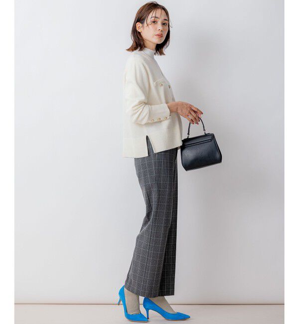 組曲「【WEB限定】ウールカシミヤミックス カーディガン」|カーディガン|