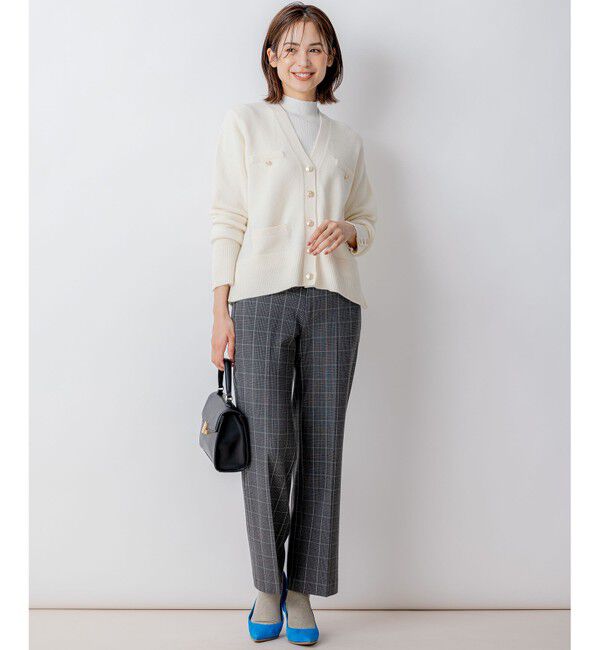 組曲「【WEB限定】ウールカシミヤミックス カーディガン」|カーディガン|