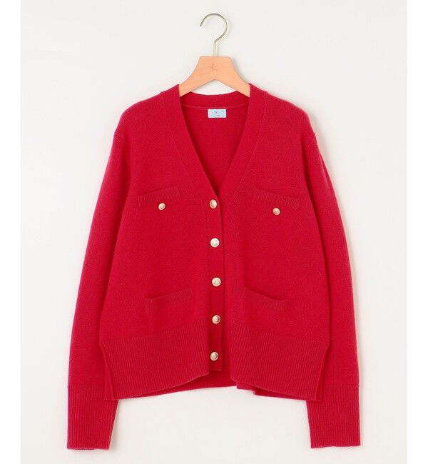 組曲「【WEB限定】ウールカシミヤミックス カーディガン」|カーディガン|