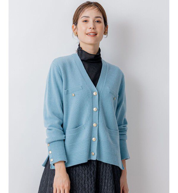 組曲「【WEB限定】ウールカシミヤミックス カーディガン」|カーディガン|ﾊﾟｳﾀﾞｰ