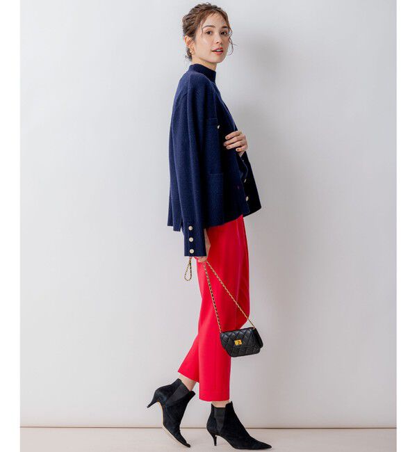 組曲「【WEB限定】ウールカシミヤミックス カーディガン」|カーディガン|