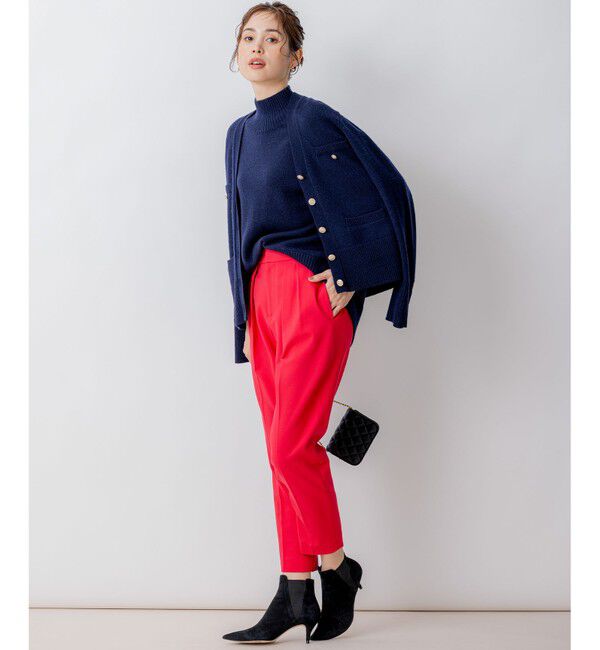 組曲「【WEB限定】ウールカシミヤミックス カーディガン」|カーディガン|