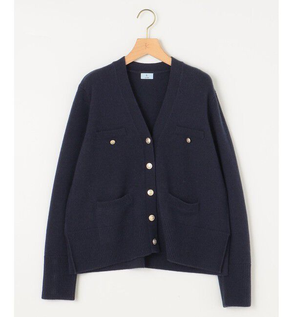 組曲「【WEB限定】ウールカシミヤミックス カーディガン」|カーディガン|