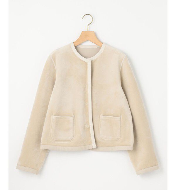 組曲「【2WAY・WEB限定】バックベロア リバーシブルジャケット」|ノーカラージャケット|