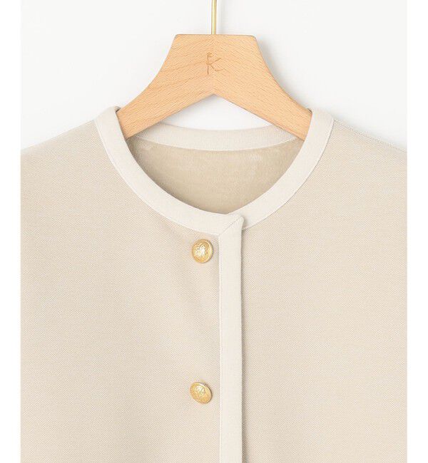 組曲「【2WAY・WEB限定】バックベロア リバーシブルジャケット」|ノーカラージャケット|