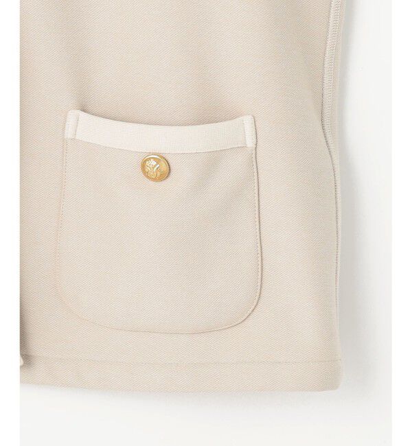 組曲「【2WAY・WEB限定】バックベロア リバーシブルジャケット」|ノーカラージャケット|