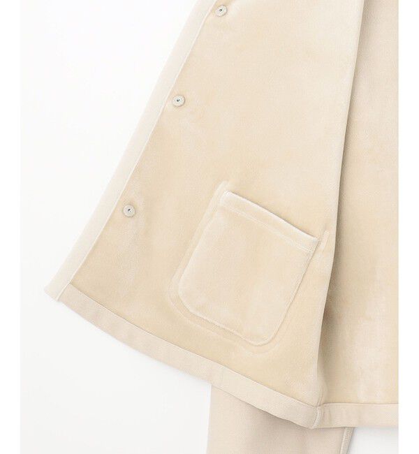 組曲「【2WAY・WEB限定】バックベロア リバーシブルジャケット」|ノーカラージャケット|