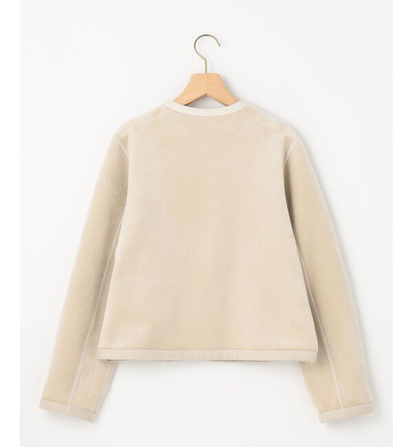 組曲「【2WAY・WEB限定】バックベロア リバーシブルジャケット」|ノーカラージャケット|