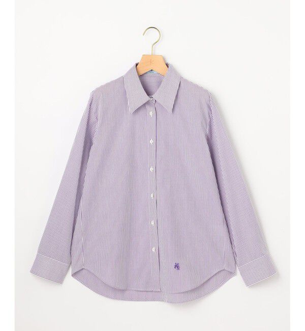 組曲「【加藤ローサさん着用】コットンタッチシャーティングボウタイ付き シャツ」|シャツ・ブラウス|