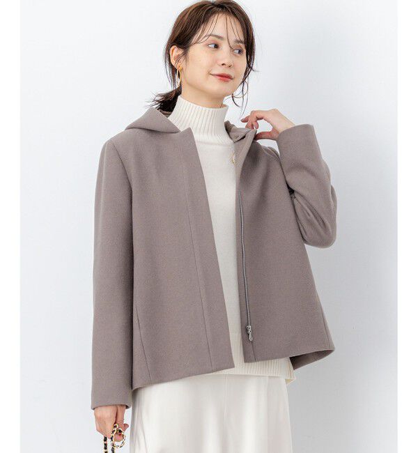 組曲「ウールモッサ ショートコート」|ミリタリー・モッズコート|ブラウン系