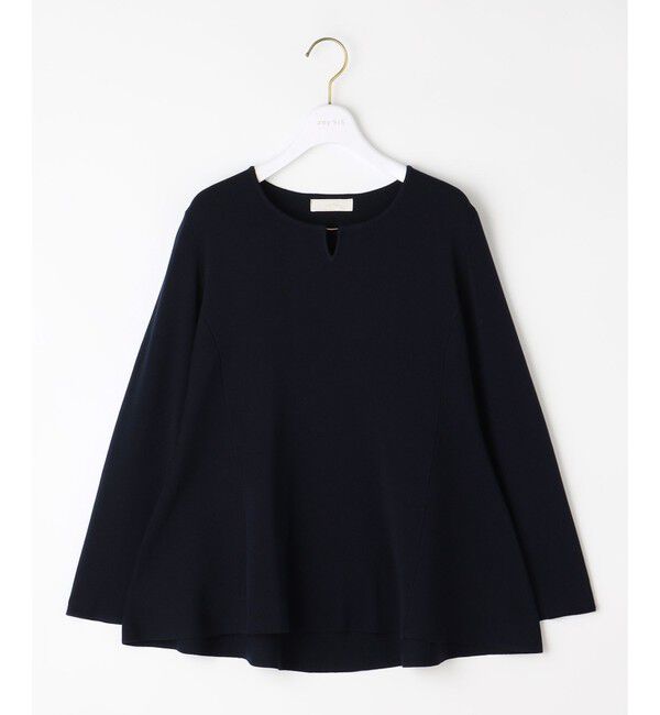 any SiS「【WEB・一部店舗限定】ペプラム ニット」|ニット・セーター|