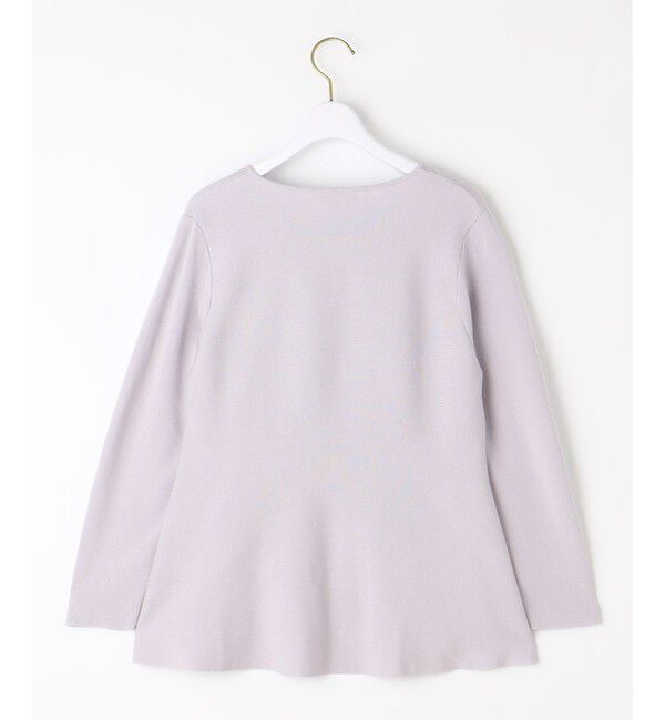 any SiS「【WEB・一部店舗限定】ペプラム ニット」|ニット・セーター|