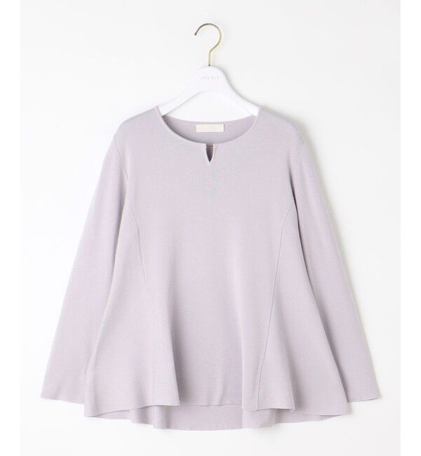 any SiS「【WEB・一部店舗限定】ペプラム ニット」|ニット・セーター|