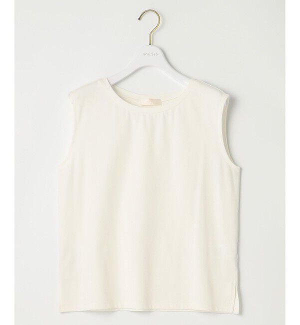 ANY SIS「【貴島明日香さんコラボ・3点セット】メッシュ ニット&times;キャミ ワンピース」|スーツ|