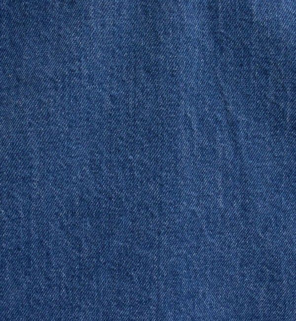 Rie Miller「【RM denim】ペプラムジレデニムブラウス」|シャツ・ブラウス|