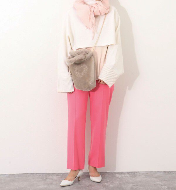 NOLLEY'S「ムートン刺繍バッグ　made in Italy」|トートバッグ|