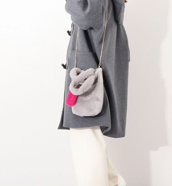 NOLLEY'S「ムートン刺繍バッグ　made in Italy」|トートバッグ|