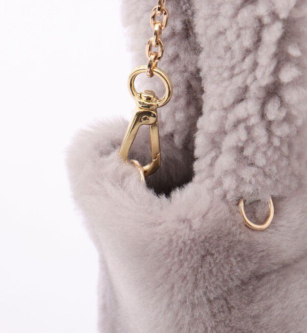 NOLLEY'S「ムートン刺繍バッグ　made in Italy」|トートバッグ|