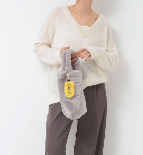 NOLLEY'S「ムートン刺繍バッグ　made in Italy」|トートバッグ|