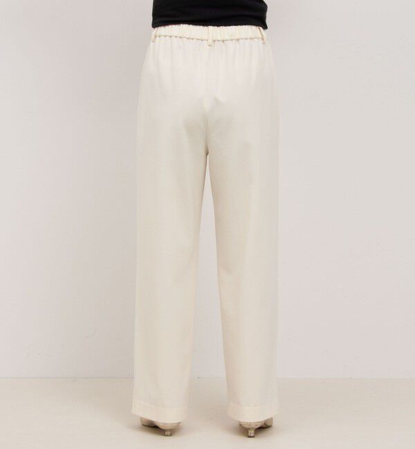 NOLLEY'S「ウォッシャブル裏起毛イージーワイドパンツ」|その他|