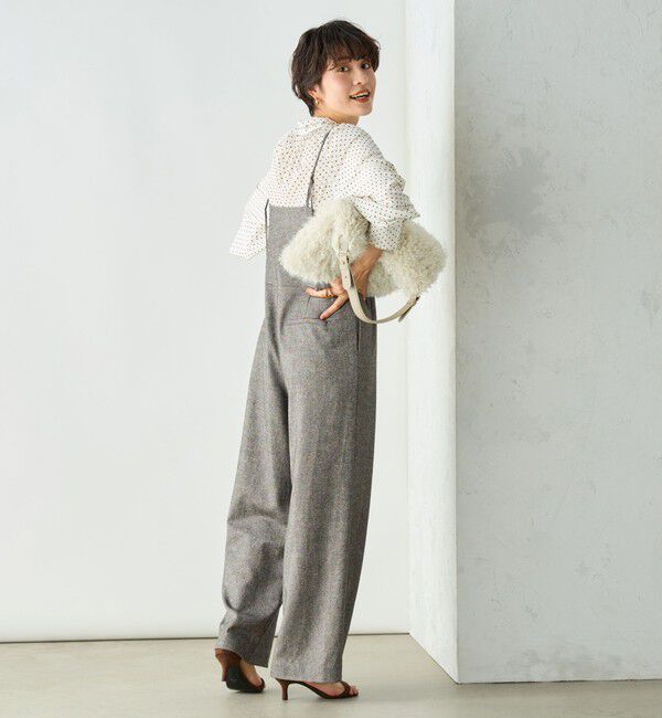 NOLLEY'S sophi「シックツイードサロペット」|オールインワン|